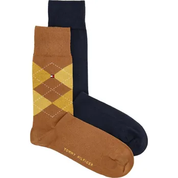 Pánské ponožky Tommy Hilfiger Ponožky 2-pack | Barva:hořčicová | Velikost:39/42