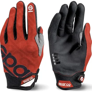 Pracovní rukavice Rukavice Sparco MECA-3 červené