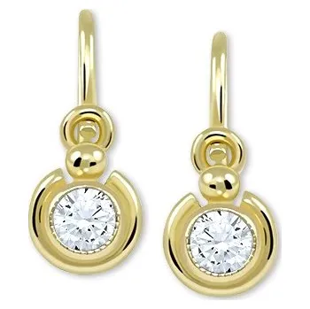 Náušnice Leru Dětské náušnice jemné plné