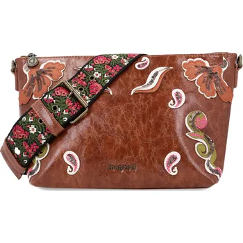 Desigual Crossbody kabelka daisly catania | Barva:bronzově hnědý | Velikost:OS