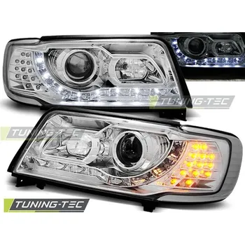 Přední světlomet PŘEDNÍ SVĚTLA DAYLIGHT CHROM pro AUDI 100 C4 12.90-06.94