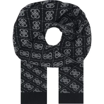 Šátek Guess Oboustranná šála VEZZOLA | Barva:černý | Velikost:OS