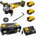 DeWALT DCG405P3 Aku úhlová bruska 125mm XR (18V/3x5,0Ah) kufr Tstak free_delivery