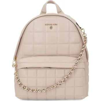 Módní doplněk Michael Kors Kůžoný batoh SLATER | Barva:pudrově růžový | Velikost:OS