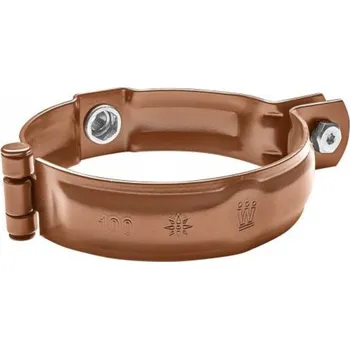 okap Objímka hliníková měděno hnědá 80 mm bez hrotu, s metrickým závitem M10