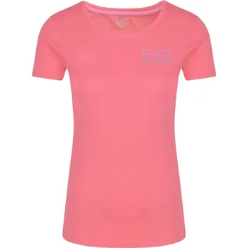 Dámská halenka EA7 Tričko | Barva:korálově růžový | Velikost:S
