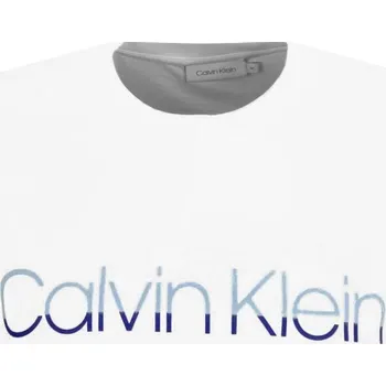 Calvin Klein Tričko MULTI LOGO | Barva:bílý | Velikost:XXL
