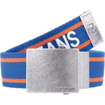 Opasek Calvin Klein Opasek J MILITARY | Barva:modrý | Velikost:90