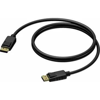 Video kabel Kabel prokab displayport - displayport 1,5 m černé (BSV150/1.5)