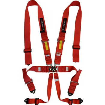 Návlek na bezpečnostní pás FIA 6 bodové bezpečnostní pásy RACES, červené