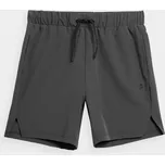 4F 4FJSS23TFSHM151 GREY Dětské kraťasy EU 122/128