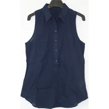 Dámské tílko | tmavě modré košilové