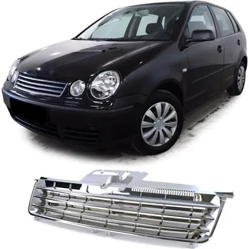 Tuning Maska chladiče sport bez loga chrom pro pro . VW Polo 9N 01-05