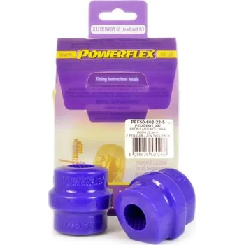 Stabilizátor nápravy Powerflex Silentblok předního stabilizátoru 22.5mm Citroen Berlingo (2008-on)