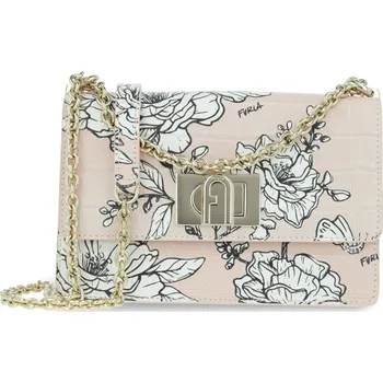 Furla Kůžoná crossbody kabelka BAWNACO | Barva:béžový | Velikost:OS