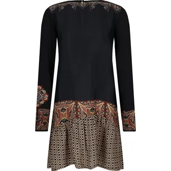 Oblečení a móda Desigual Šaty praga | Barva:černý | Velikost:S