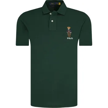Pánské tričko POLO RALPH LAUREN Polokošile | Barva:	lahvově zelená	 | Velikost:XL