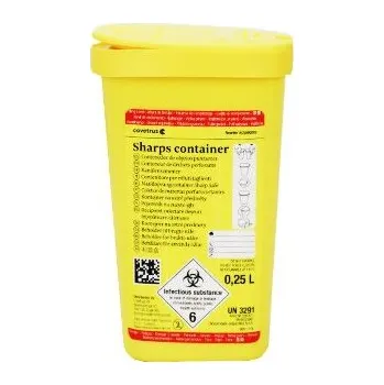 Popelnice Kontejner pro medicínský odpad 0,25l CVET