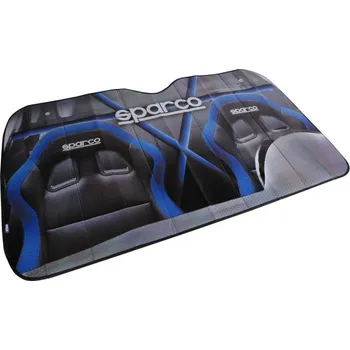 Stínítko do auta Sluneční clona do auta Sparco Corsa 145x80cm