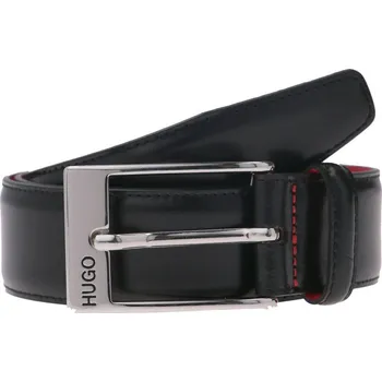 Opasek HUGO Kůžoný opasek BARNEY | Barva:černý | Velikost:85