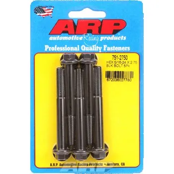 Šroub 5/16 "- 24 x 2.750 hex černý oxid šrouby" (5ks)