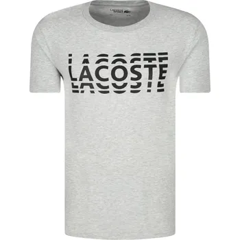 Pánské tričko Lacoste Tričko | Barva:šedý | Velikost:S