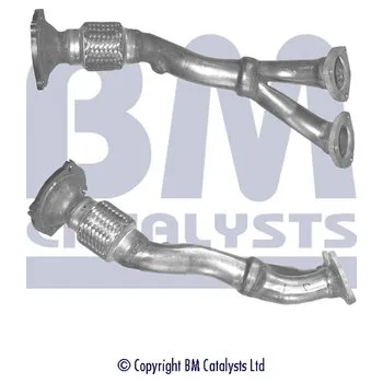 Přední díl výfuku Výfuková trubka BM CATALYSTS BM70410