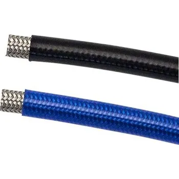 Zahradní hadice Teflonová hadice s nerezovým opletem a PVC ochranným povrchem AN3 (3,17mm)