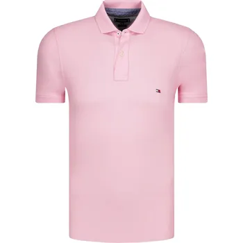 Pánské oblečení Tommy Hilfiger Polokošile | Barva:růžová | Velikost:L
