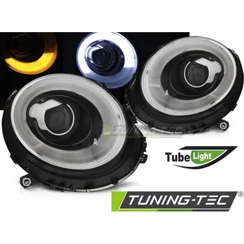 Přední světlomet PŘEDNÍ SVĚTLA TUBE LIGHTL ČERNÁ pro BMW MINI (COOPER) 06-14