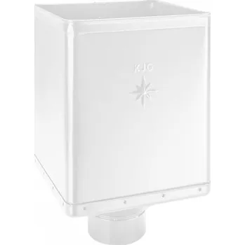 Střecha Kotlík pozinkovaný sběrný DESIGN šedo bílý 120 mm