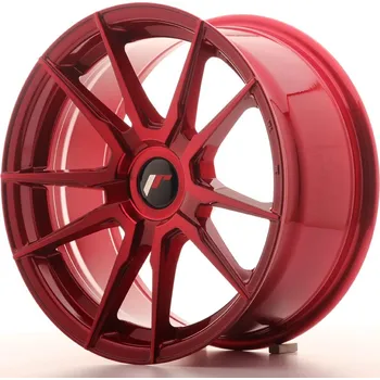 Alu kolo Japan Racing JR21 17x8 ET25-35 BLANK, Platinum Red