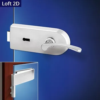 Dveřní kování ACT SERVIS ACT - Jana Loft OV 2D Provedení: BB (pokojový klíč), Povrch: ONS - nikl matný