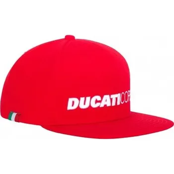 Kšiltovka Ducati Racing flat kšiltovka, červená