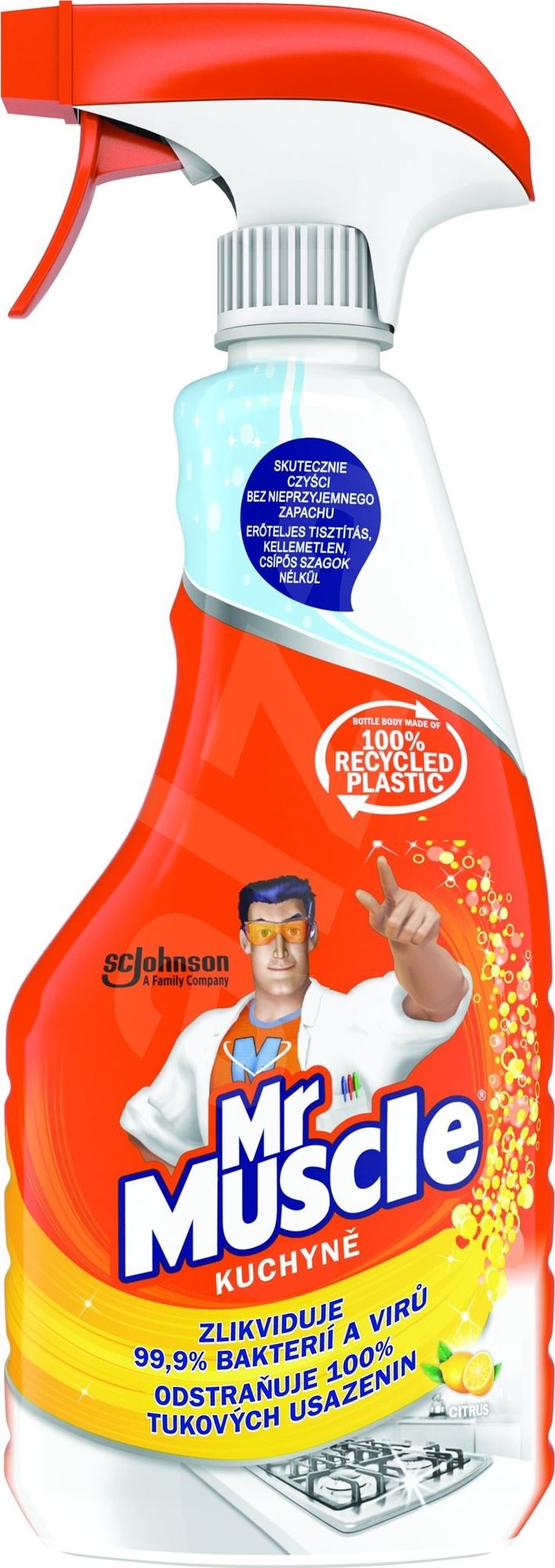 Sc Johnson Mr. Muscle kuchyně citrus 500 ml od 59 Kč Zbozi.cz