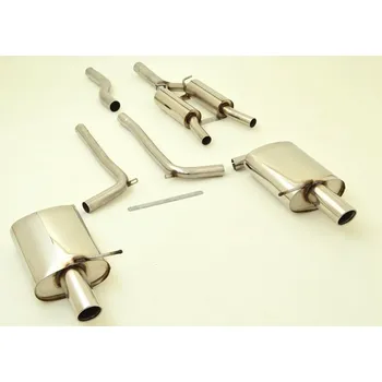 Tlumič výfuku Gr.A Duplex Výfuk Audi A4 B6 (8E/8H) Quattro - s certifikátem ECE (991023-x)