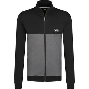 Pánská mikina boss Mikina Tracksuit Jacket | Barva:černý | Velikost:XL