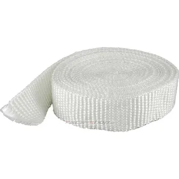 Izolační páska Termo izolační páska na svody a výfuk, bílá, 50mm x 10m / 15m x 2mm