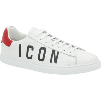 Pánské tenisky Dsquared2 Kůžoné tenisky | Barva:bílý | Velikost:40