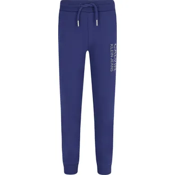 Pánské kalhoty CALVIN KLEIN JEANS Kalhoty STAMP LOGO | Barva:tmavě modrá | Velikost:116