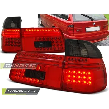 Zadní světlomet LED ZADNÍ SVĚTLA ČERVENÁ TMAVÁ pro BMW E39 97-08.00 TOURING