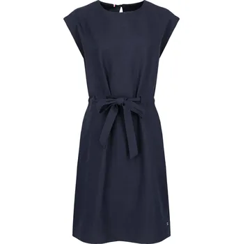 Dámské šaty Tommy Hilfiger šaty carolina tepláková soupravas | Barva:tmavě modrá | Velikost:38