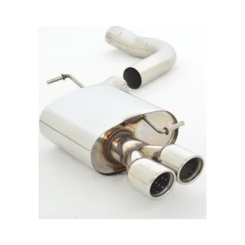 Tlumič výfuku 76mm sportovní tlumič výfuku (nerez) - s certifikátem ECE (971037-X3-X)