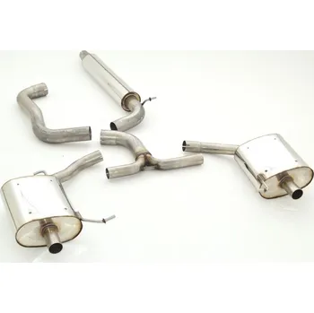 3"(76mm) Výfukový systém- Duplex Skoda Octavia RS 5E - s certifikátem ECE (992511T-X3)