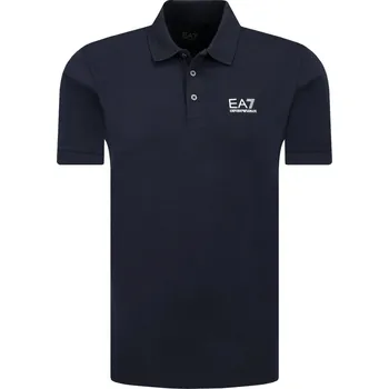 Pánská košile EA7 Polokošile | Barva:tmavě modrá | Velikost:XXXL