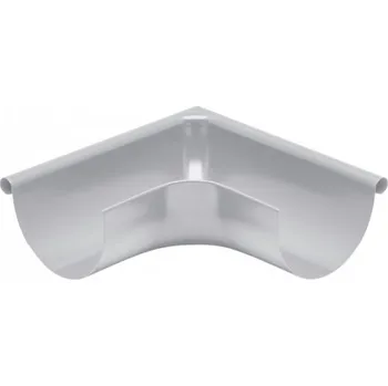 okap Roh žlabový hliníkový bílo hliníkový 250 mm vnější