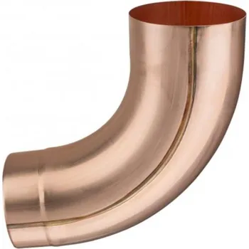 okap Koleno měděné 80/85 lisované