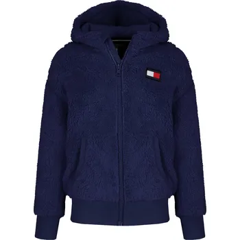 Pánská mikina Tommy Hilfiger Mikina teddy | Barva:tmavě modrá | Velikost:122