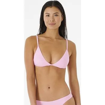 Dámské plavky Plavky Rip Curl PREMIUM SURF BANDED FIXED TRI Light Pink velikost XS