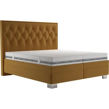 Postel Postel KERSTIN, 180x200cm, žlutá